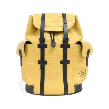 LOUIS VUITTON Damier Scuba Christopher MM M25016 Backpack