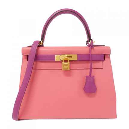 HERMES Kelly Verso 28cm bag