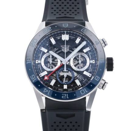 CBG2A1Z.FT6157 Carrera Caliber Heuer 02 Chronograph GMT | Introducing TAG Heuer A024428