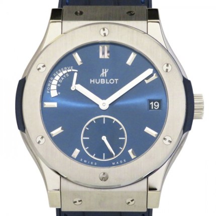 516.NX.7170.LR Classic Fusion Power Reserve 8 Days Titanium | Introducing Hublot W172329