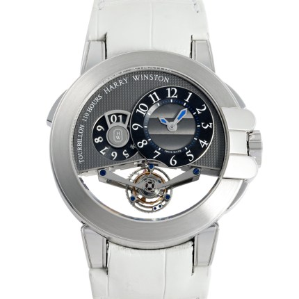 OCEMTD45WW002 Ocean Tourbillon Big Date Limited to 25 pieces worldwide | Introducing Harry Winston W173097