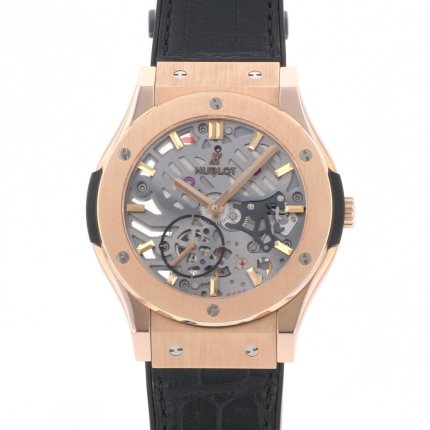 545.OX.0180.LR Classic Fusion Classico Ultra Thin Skeleton | Introducing Hublot W187996