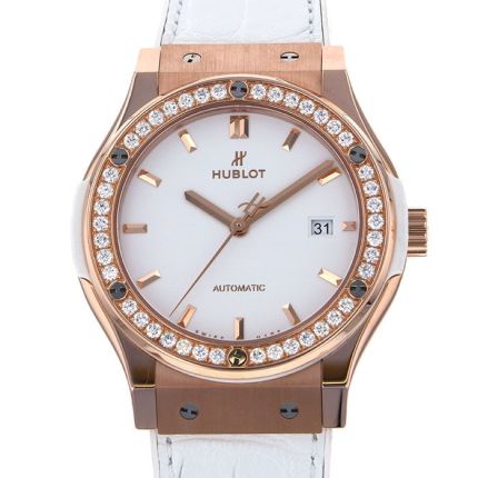 542.OE.2080.LR.1204 Classic Fusion King Gold White Diamond | Introducing Hublot W204035