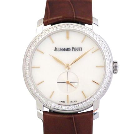 77240BC.ZZ.A808CR.01 Joule Audemas Small Seconds Bezel Diamond | Introducing Audemars Piguet W207947