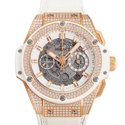 701.OE.0128.GR.1704 King Power Unico King Gold White | Introducing Hublot W208563