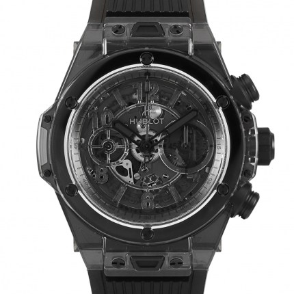 [USED]411.JB.4901.RT Big Bang Unico Sapphire All Black World Limited 500 Pieces | Introducing Hublot W226971