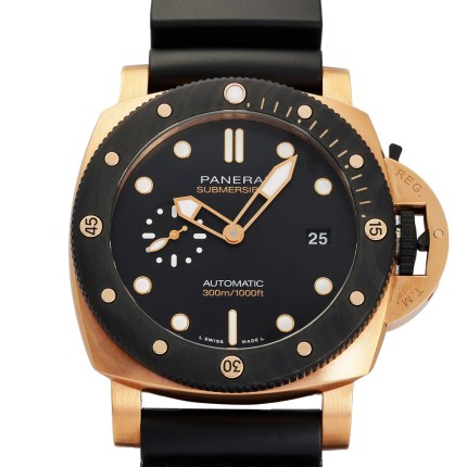 [USED]PAM01070 Submersible Quaranta Quattro Goldtech Orocarbo | Introducing Panerai W238207