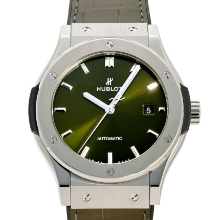 542.NX.8970.LR Classic Fusion Titanium Green | Introducing Hublot W239881