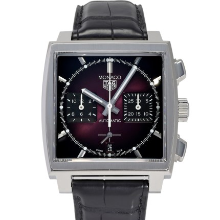 [USED]CBL2118.FC6518 Monaco Calibre Heuer 02 Purple Dial Limited Edition Limited to 500 pieces worldwide | Introducing TAG Heuer W243171