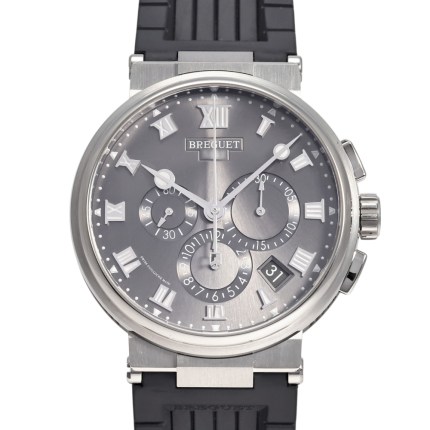 [USED]5527TI/G2/5WV Marine Chronograph | Introducing Breguet W249695
