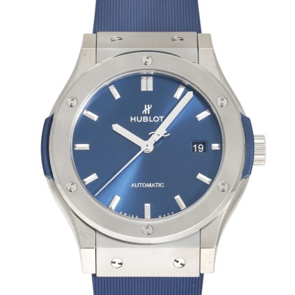[USED]542.NX.7170.RX Classic Fusion Titanium Blue | Introducing Hublot W249926