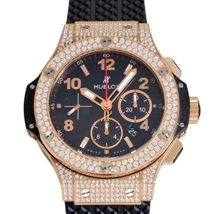 [USED]301.PX.130.RX.174 Big Bang Gold Pave | Introducing Hublot W250530