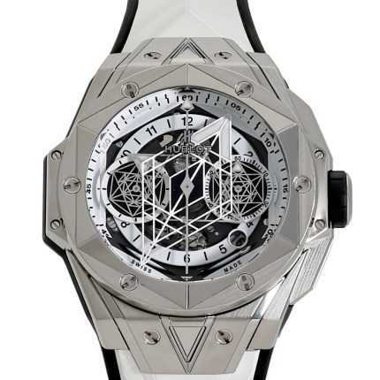 [USED]418.NX.2001.RX.MXM20 Big Bang Unico Sun Bleu II Titanium White World Limited 200 Pieces | Introducing Hublot W250768