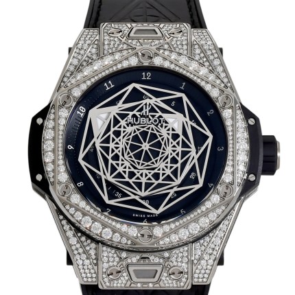 [USED]415.NX.1112.VR.1704.MXM17 Big Bang Unico Sun Blue Titanium Pave | Introducing Hublot W251723