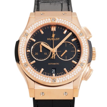 541.OX.1181.LR.1104 Classic Fusion Chronograph King Gold Diamonds | Introducing Hublot W252292